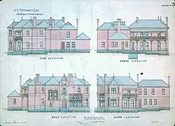 Urangeline House design in 1884