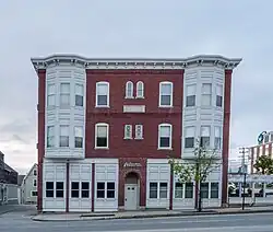 Hayes Block, Lewiston, Maine, 1897.