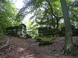 Heidelsburg Castle, west gate