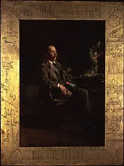 Portrait of Henry Augustus Rowland (1897) by Thomas Eakins. Bequest to the Addison Gallery of American Art.