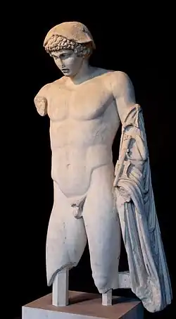 Hermes Ludovisi (1st century), copy of a 5th century BC original attributed to Phidias, Museo Nazionale Romano.