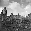 Destruction during World War II (18 April 1945)
