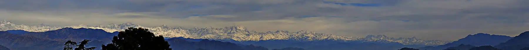 Himalaya Panorama From Pauri