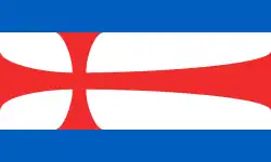 Flag of Eisenach, Germany