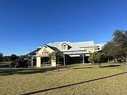 A pizzeria occupying a listed building