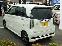 Honda N-WGN Custom rear view