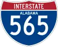 Interstate 565 marker