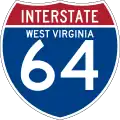 Interstate 64 marker