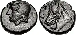 Coin of Autophradates. Satrap of Sparda (Lydia and Ionia), circa 380s-350s BCE.