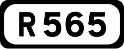 R565 road shield}}