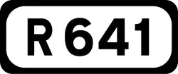 R641 road shield}}