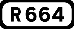 R664 road shield}}