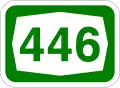 Route 446 shield}}