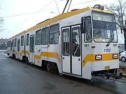 V3A-FAUR tram (number 55051), 2006 (retired)