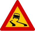 Road slippery when wet