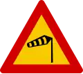 Risk of strong crosswinds