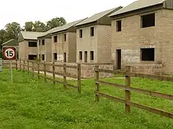 Houses used for training purposes
