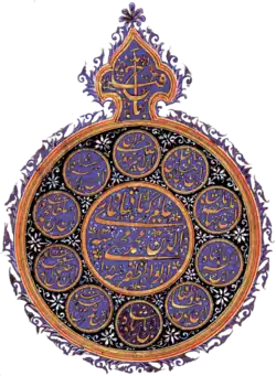 Alamgir I's signature