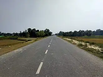 Indo-Nepal Border Highway, Basuki Bihari North.jpg