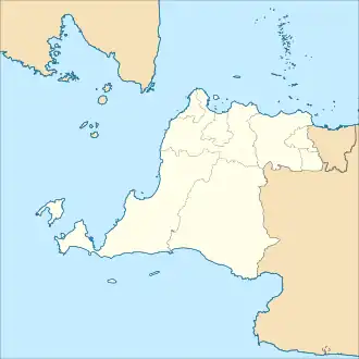 Rangkasbitung is located in Banten