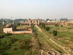 Inner view of Mughal Serai, Doraha, Ludhiana, Punjab, India.