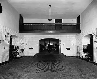 The main hall of the stable (1903)