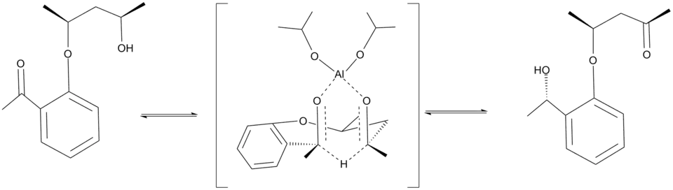 Intramolecular Meerwein–Ponndorf–Verley reduction
