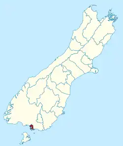 Invercargill in the South Island