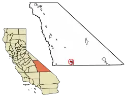 Location of Homewood Canyon in Inyo County, California.