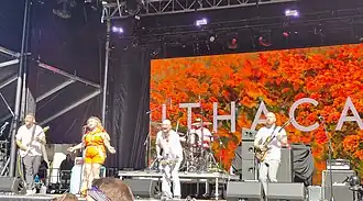 Ithaca performing at the 2023 Aftershock Festival