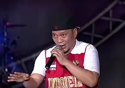 Iwa K Live at Konser Kemerdekaan Netmediatama in 2016