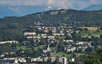 Panoramic sight of the commune.