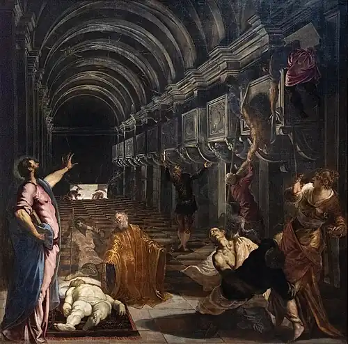 Finding of the body of St Mark (c. 1564), Pinacoteca di Brera