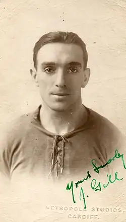 Jimmy Gill, one of seven players to have scored over 100 goals for the club