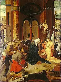 The Birth of Christ by Jan Wellens de Cock, 1470–1520