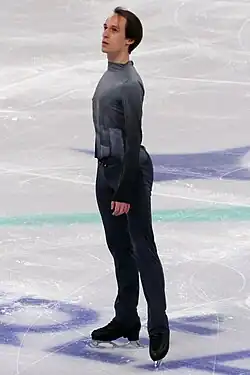 Jari Kessler performs at the 2024 World Championships.