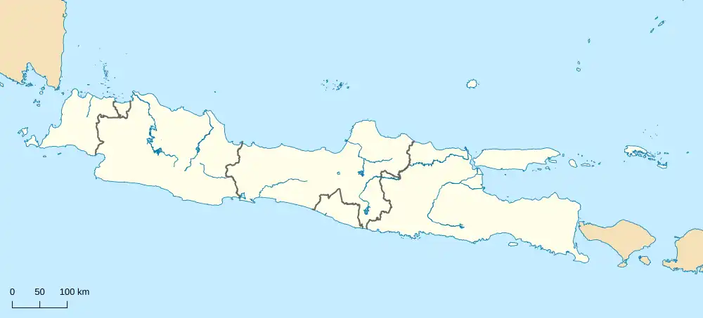 Semarang is located in Java