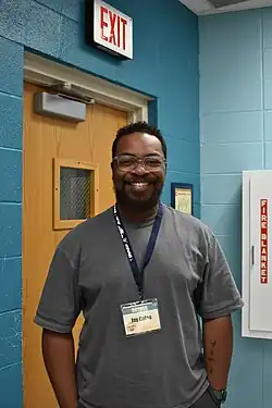 Coles at the YA Midwest festival on July 26, 2025