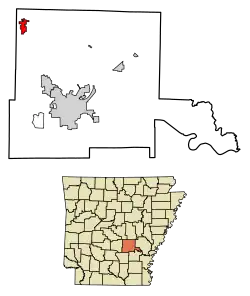 Location in Jefferson County and Arkansas