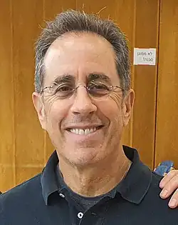 Headshot of Jerry Seinfeld smiling