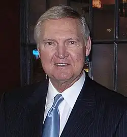 head shot of Jerry West