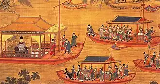 Return Clearing Imperial Procession Returning to the Palace. Anonymous, Ming dynasty