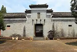 Entrance of Wenchang Pavilion.