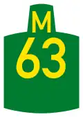Metropolitan route M63 shield