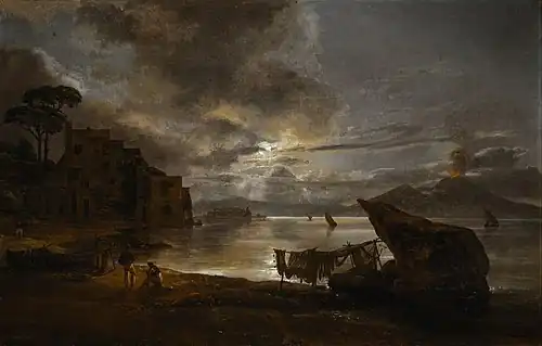 The Bay of Naples by Moonlight (1821)