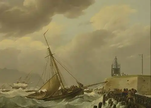 Ships in Stormy Seas (1821)