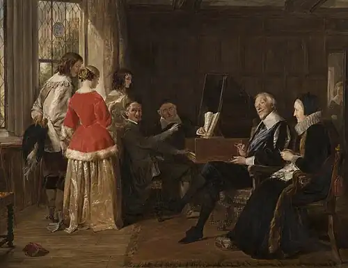 A Madrigal by John Callcott Horsley