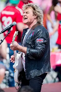 Parr performing in 2023