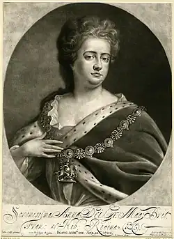 Queen Anne, after Edmund Lilly; British Museum, London