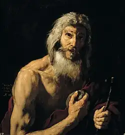 The Penitent Saint Jerome, 1652, 77.2 × 71.8 cm., Museo del Prado
